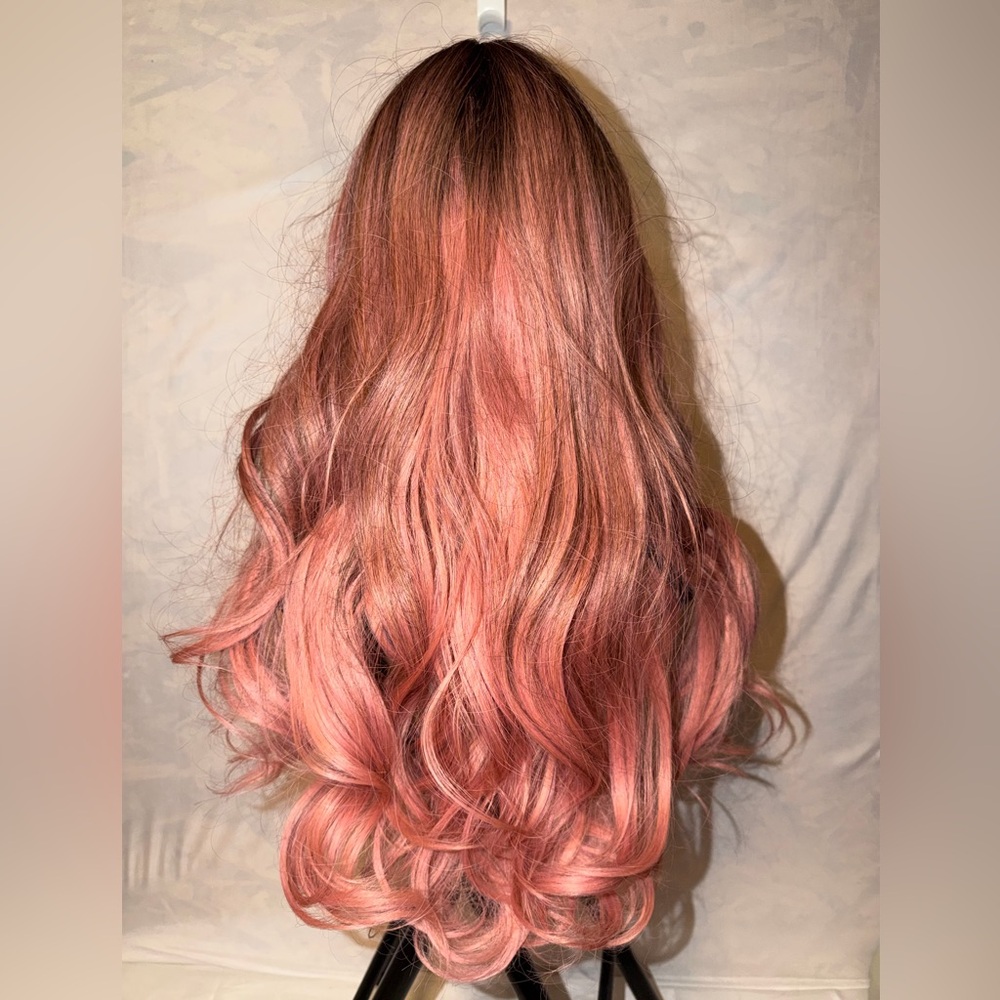 Lush Pink Ombre synthetic wig (NEW)
